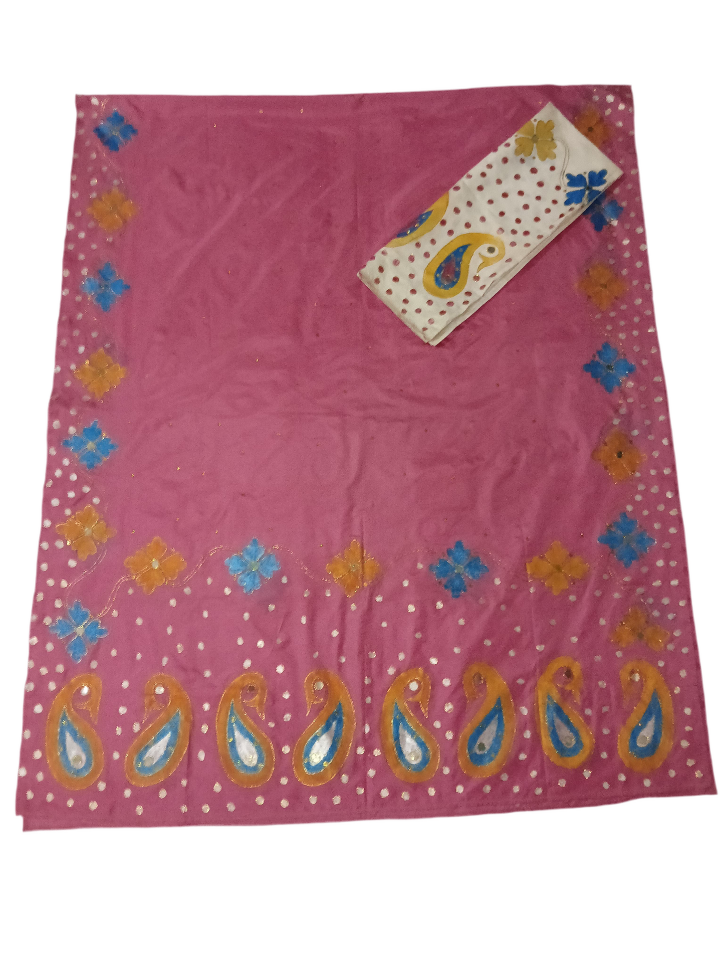 Hand-printed makhela sadar