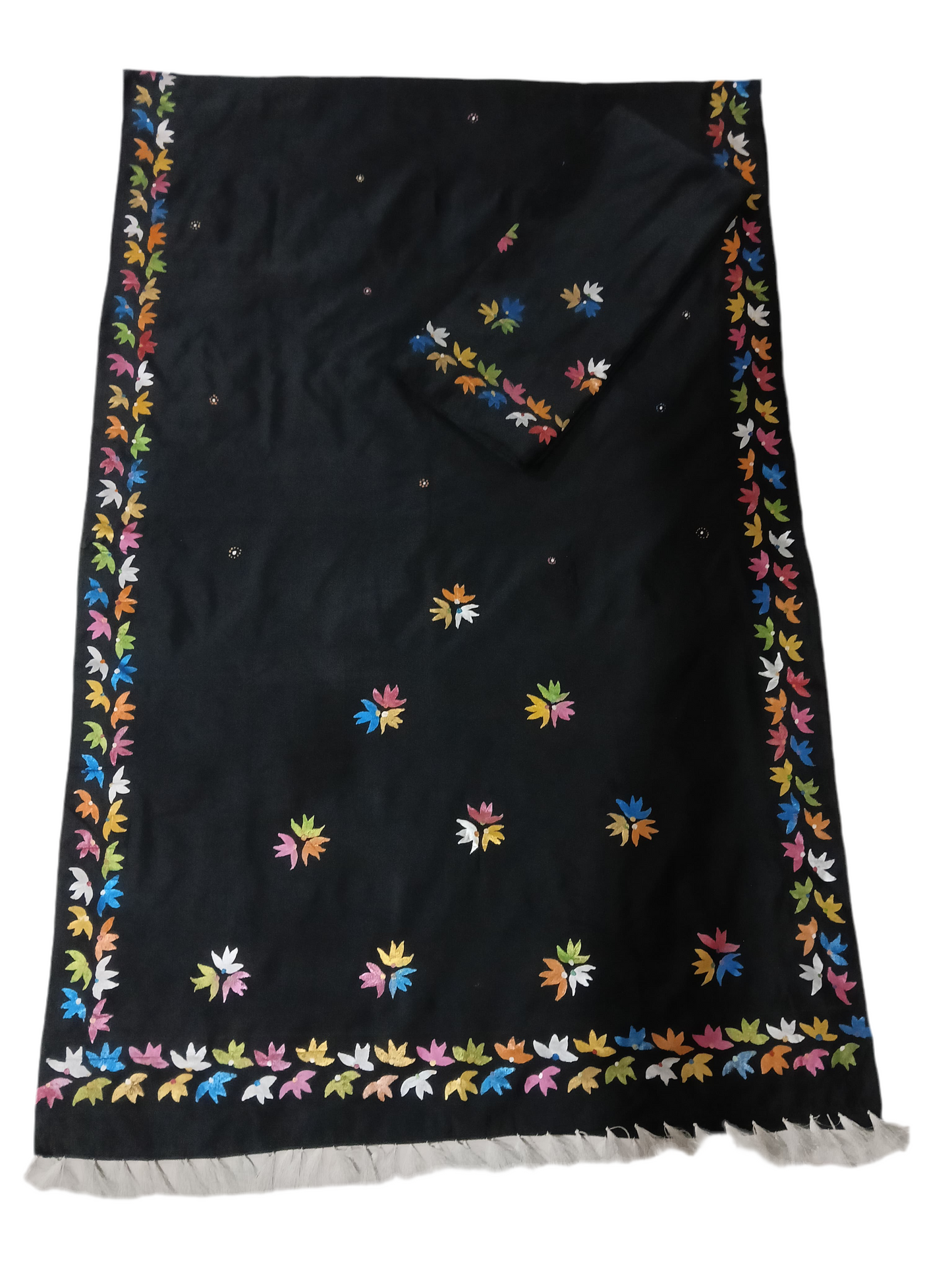 Hand-printed makhela sadar